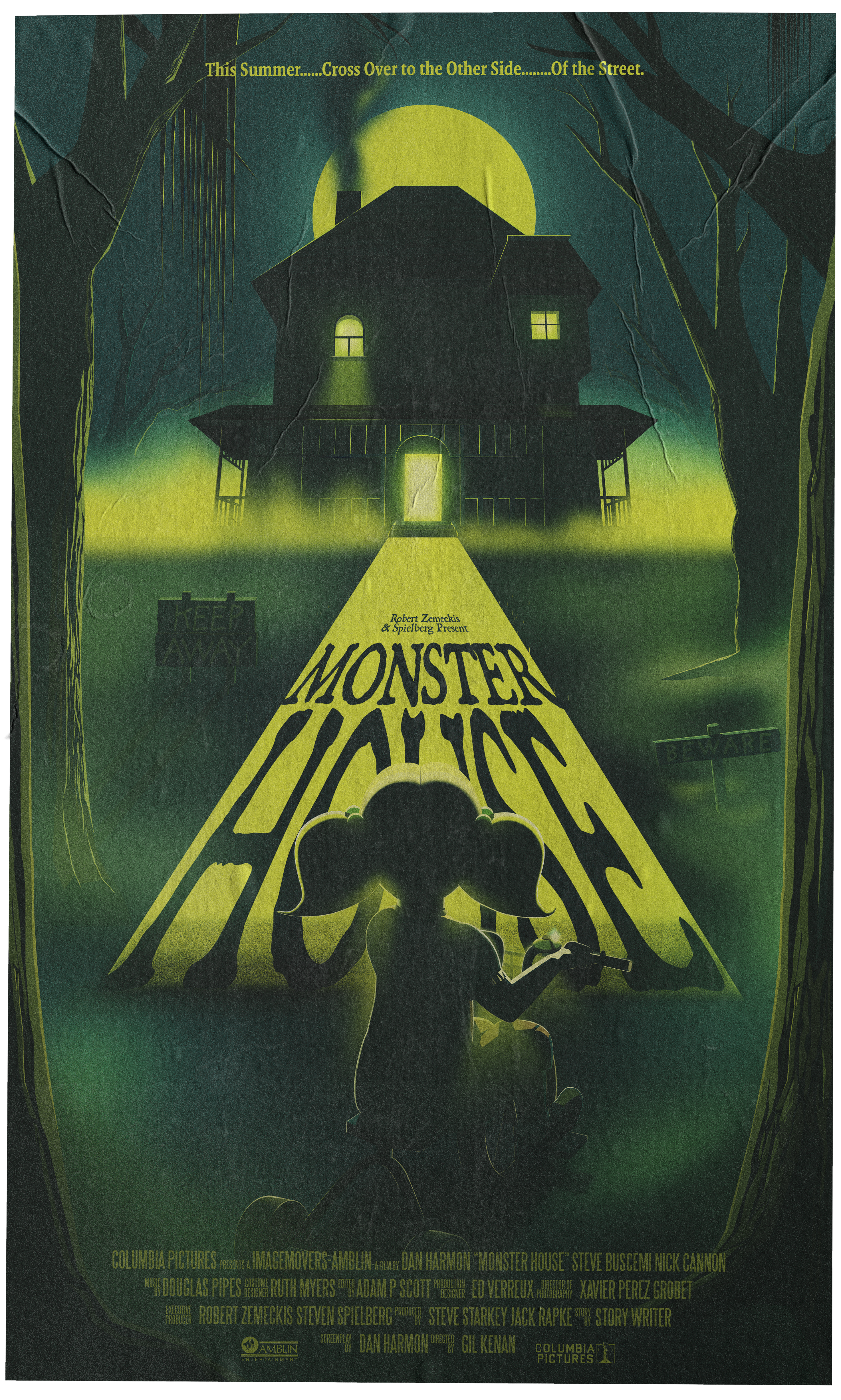 Monster House Theatrical Movie Poster